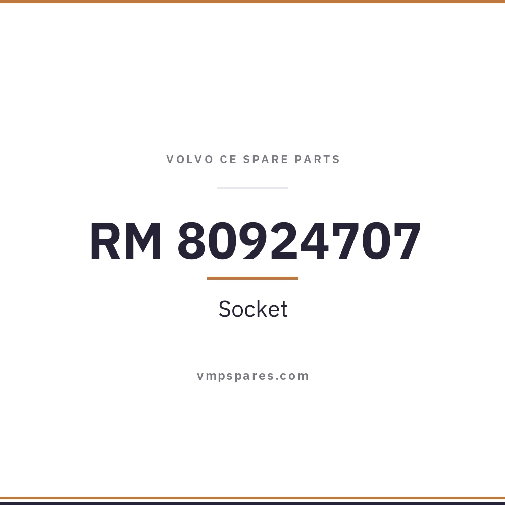 RM 80924707 – Socket