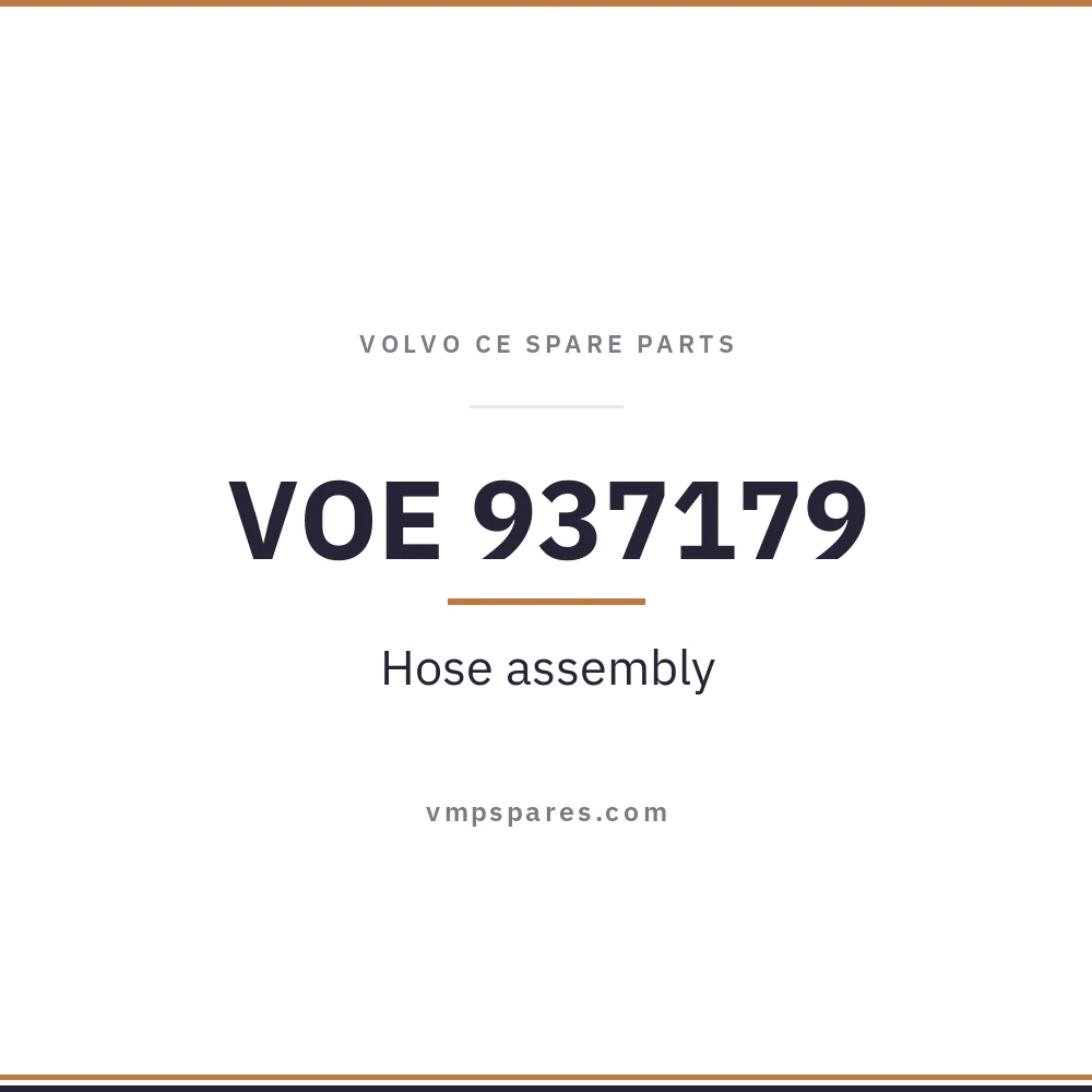VOE 937179 – Hose assembly