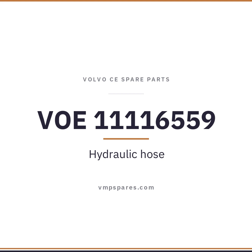 VOE 11116559 – Hydraulic hose