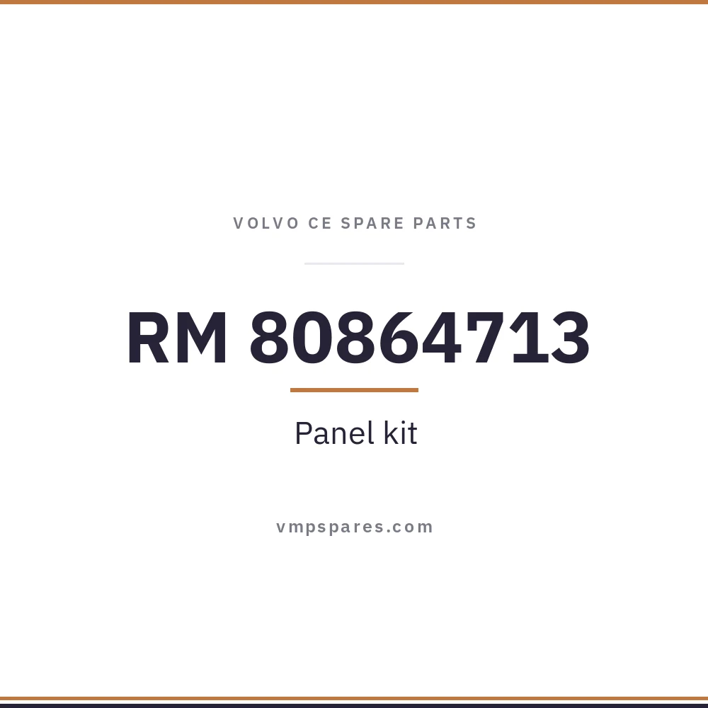 RM 80864713 – Panel kit