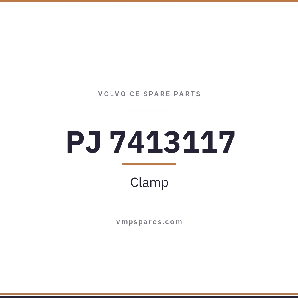 PJ 7413117 – Clamp