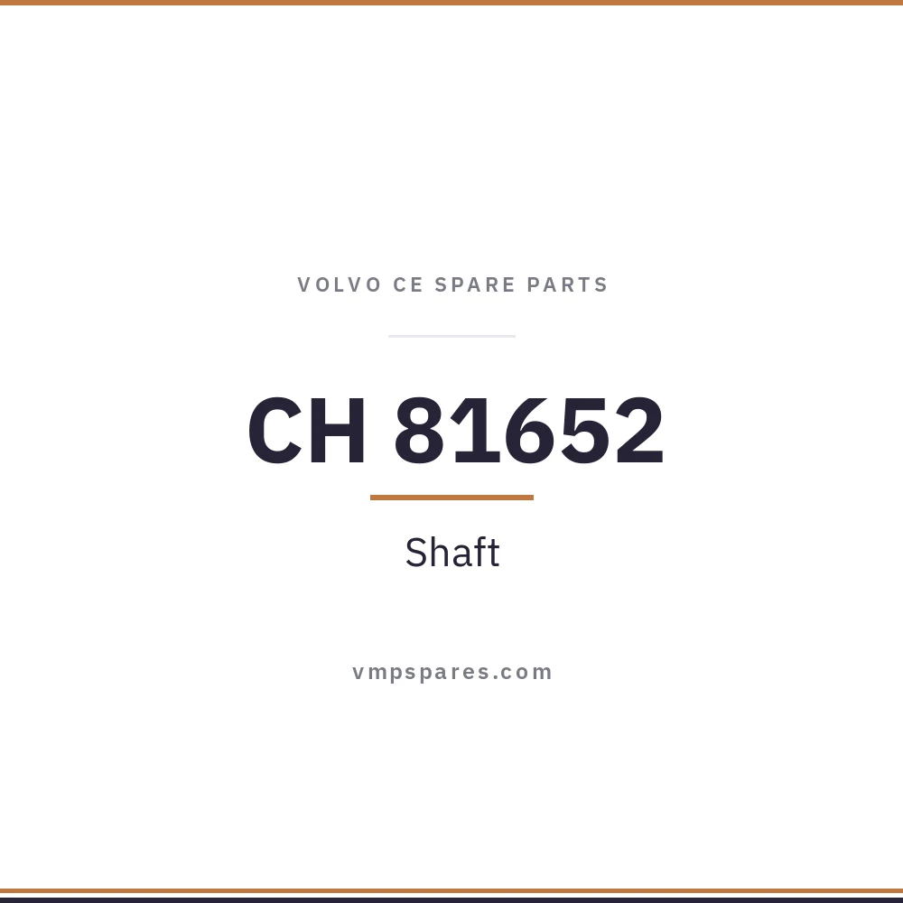 CH 81652 – Shaft
