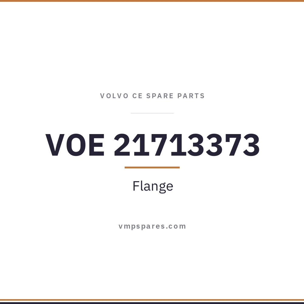 VOE 21713373 – Flange