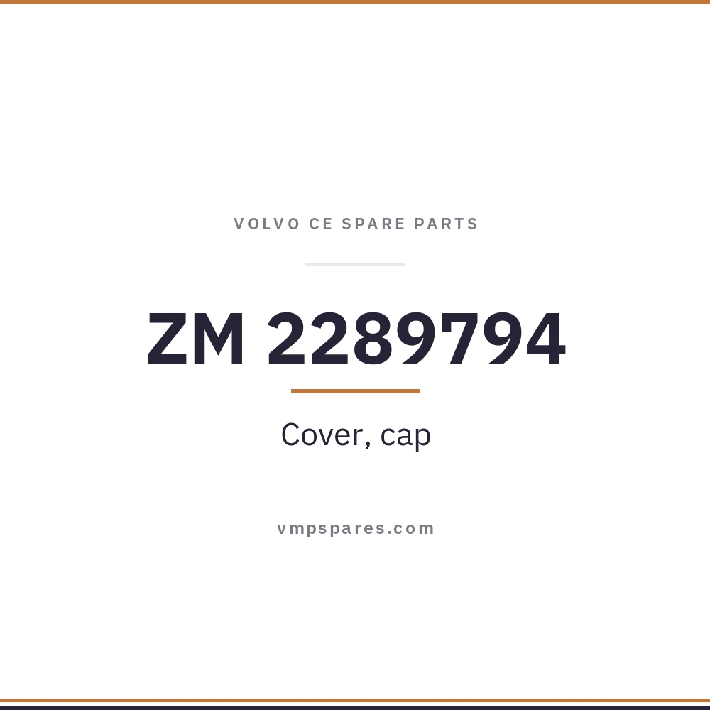 ZM 2289794 – Cover, cap