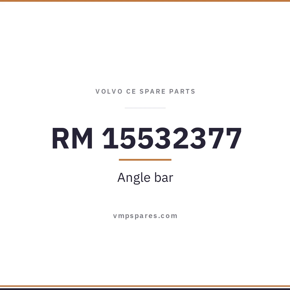 RM 15532377 – Angle bar