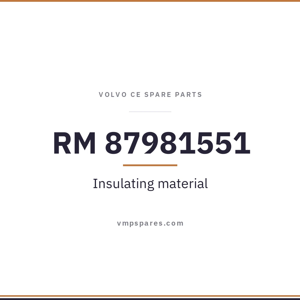 RM 87981551 – Insulating material