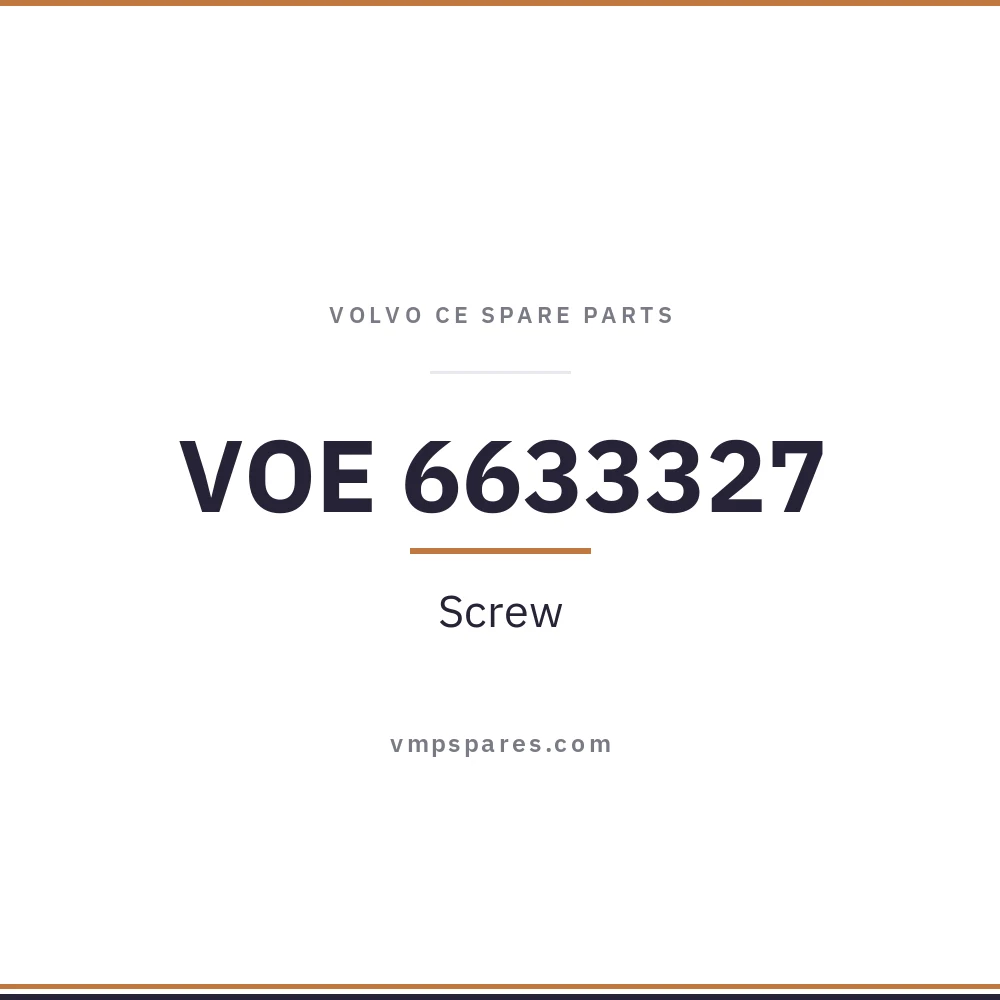 VOE 6633327 – Screw
