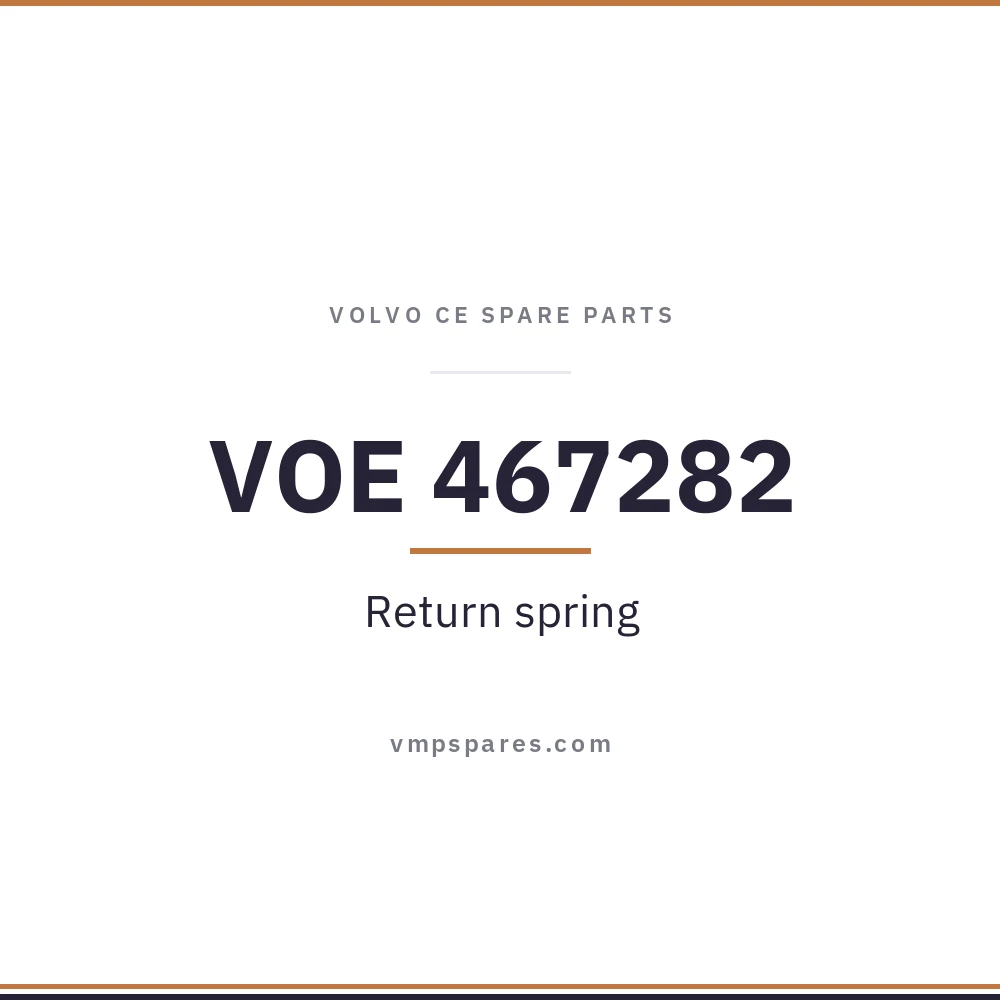 VOE 467282 – Return spring