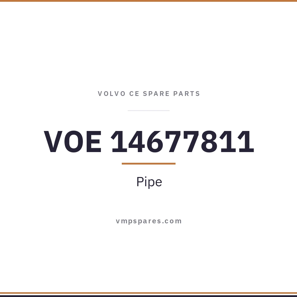 VOE 14677811 – Pipe