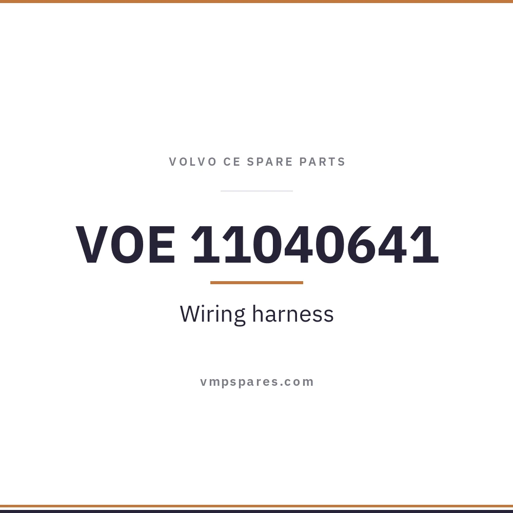 VOE 11040641 – Wiring harness