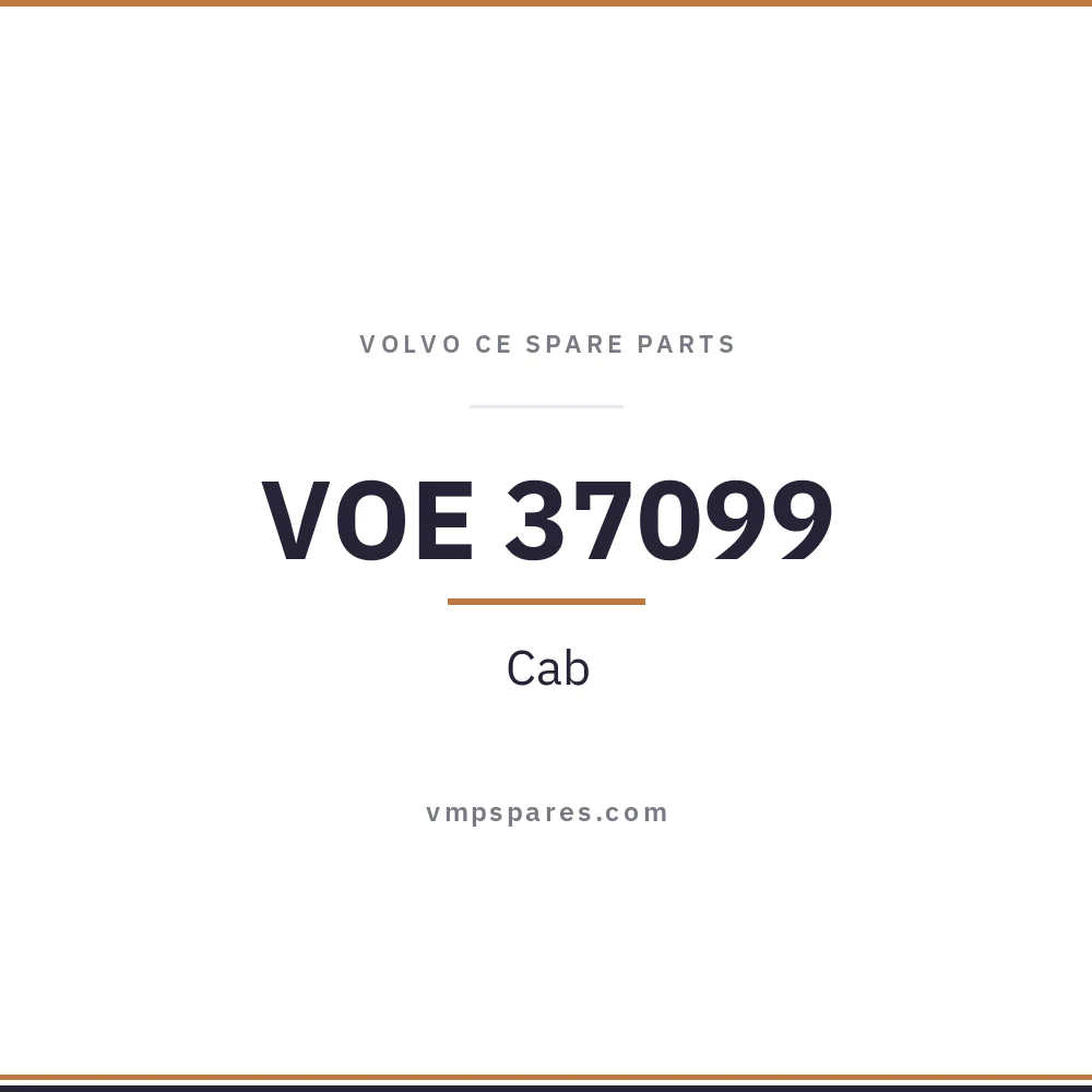 VOE 37099 – Cab