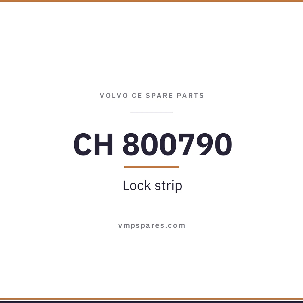 CH 800790 – Lock strip