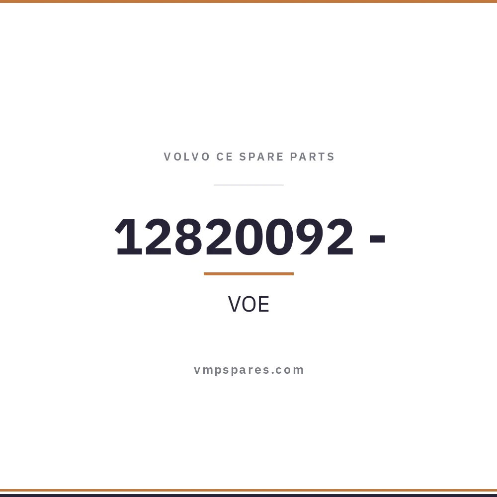 VOE 12820092 –
