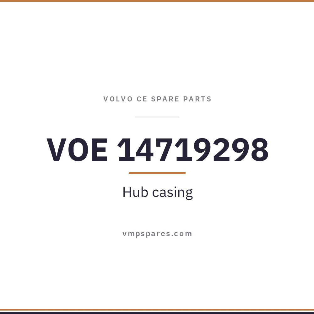 VOE 14719298 – Hub casing