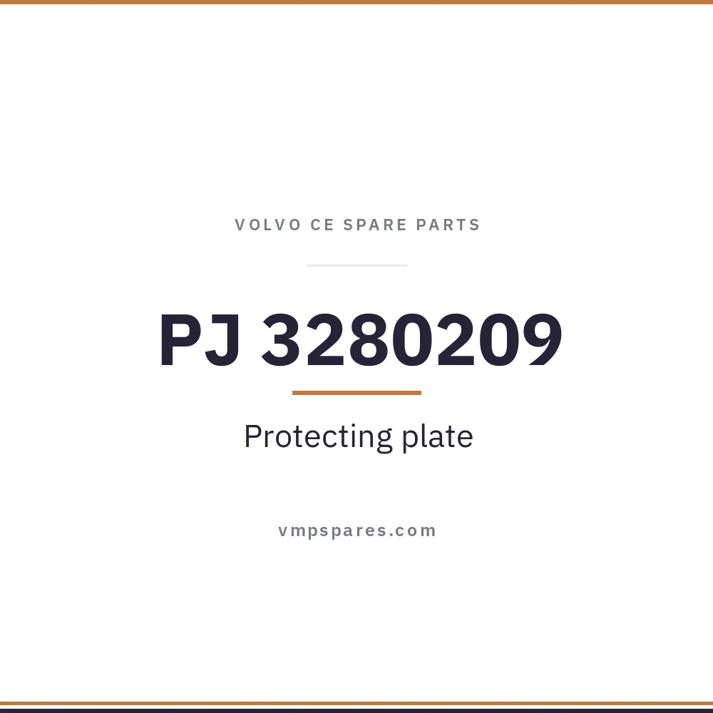 PJ 3280209 – Protecting plate