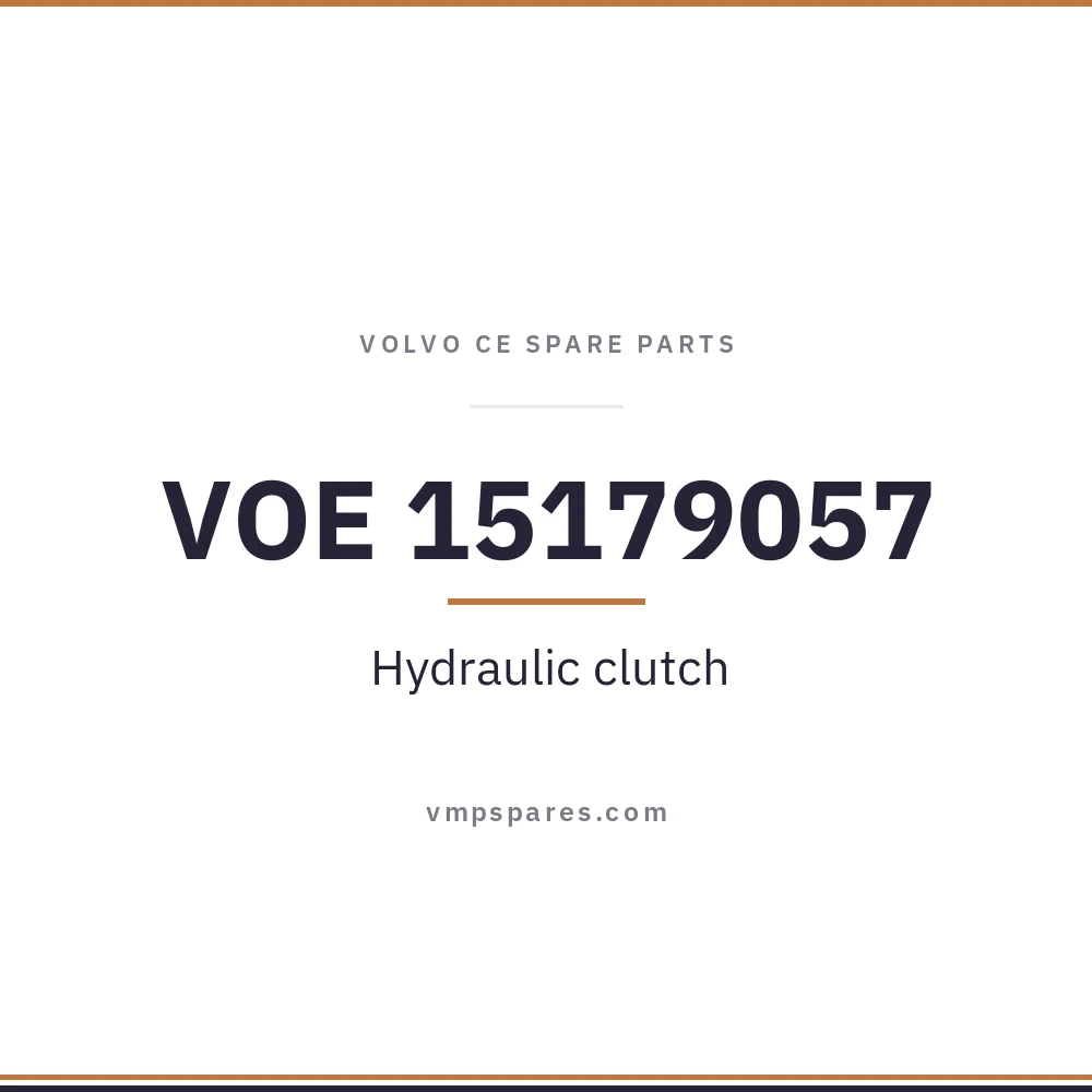 VOE 15179057 – Hydraulic clutch
