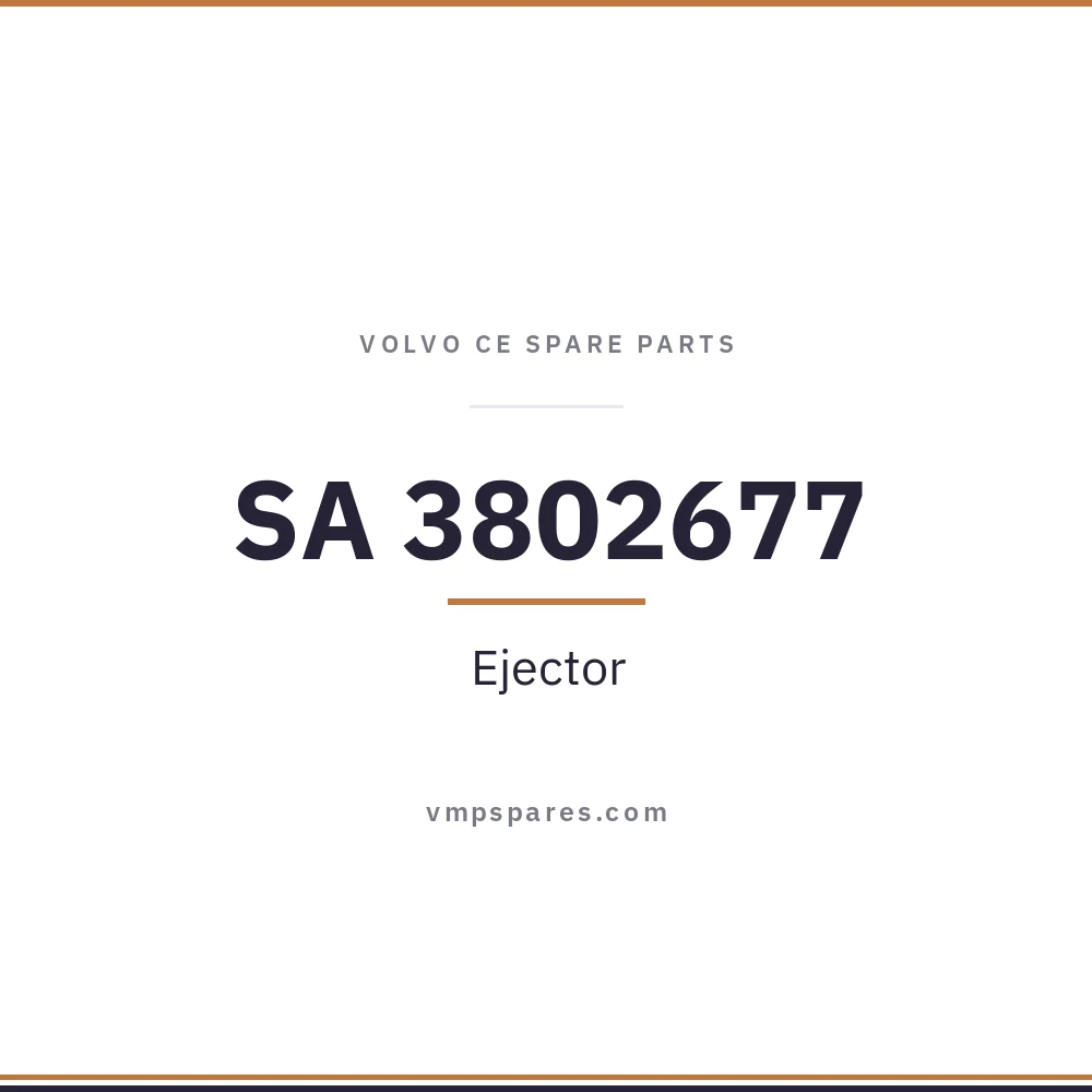 SA 3802677 – Ejector