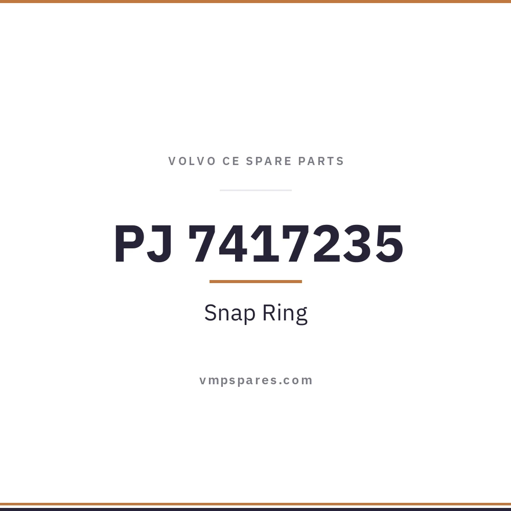 PJ 7417235 – Snap Ring