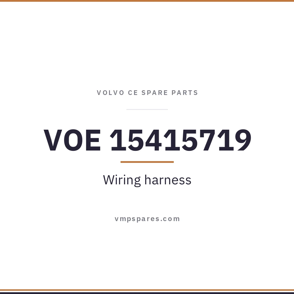 VOE 15415719 – Wiring harness