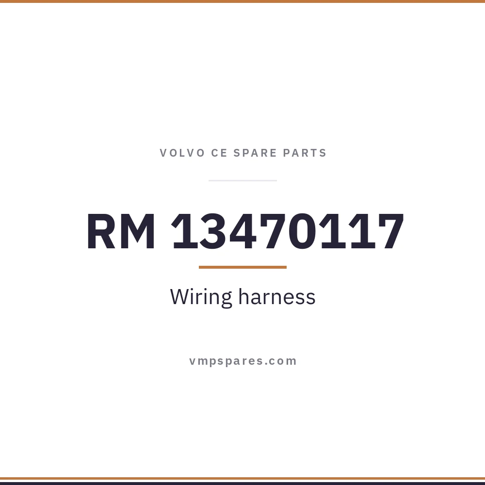 RM 13470117 – Wiring harness