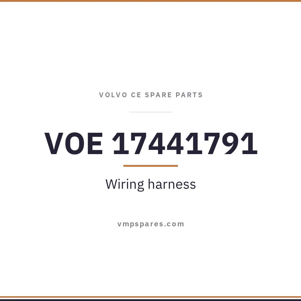VOE 17441791 – Wiring harness
