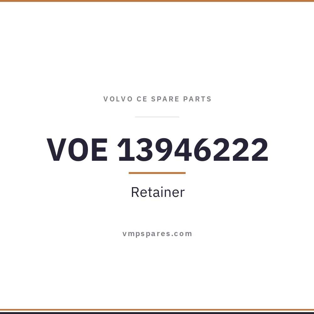 VOE 13946222 – Retainer