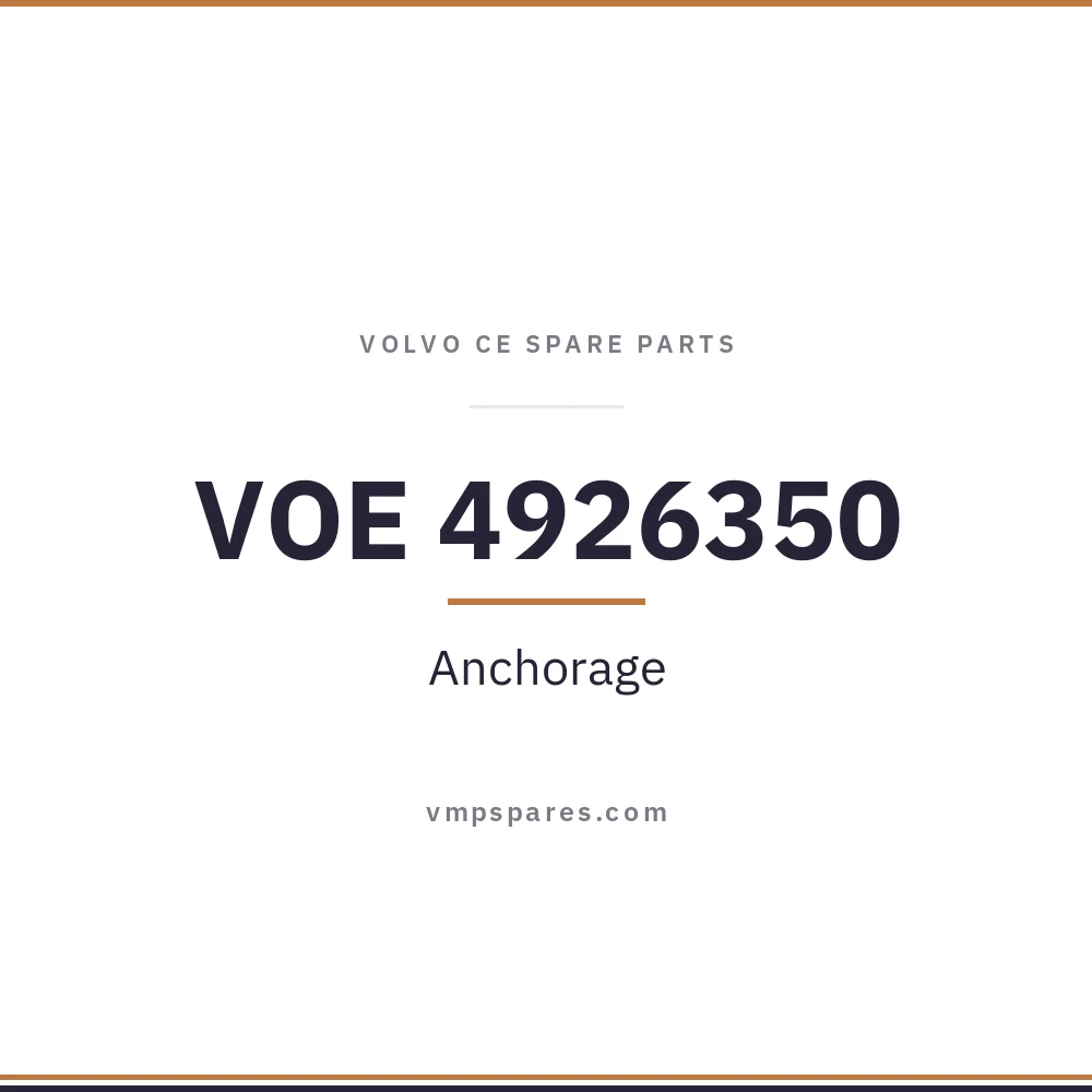 VOE 4926350 – Anchorage