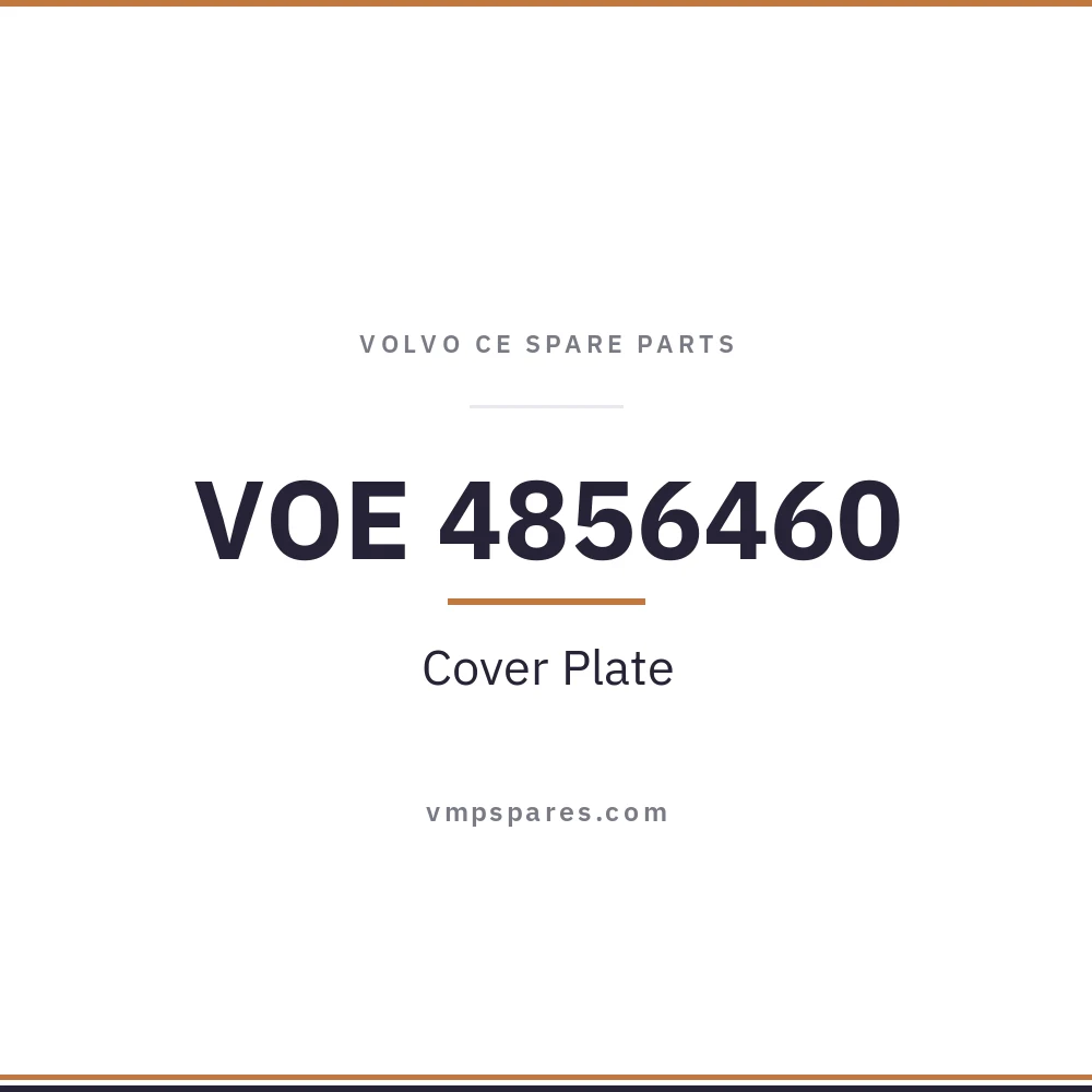 VOE 4856460 – Cover Plate