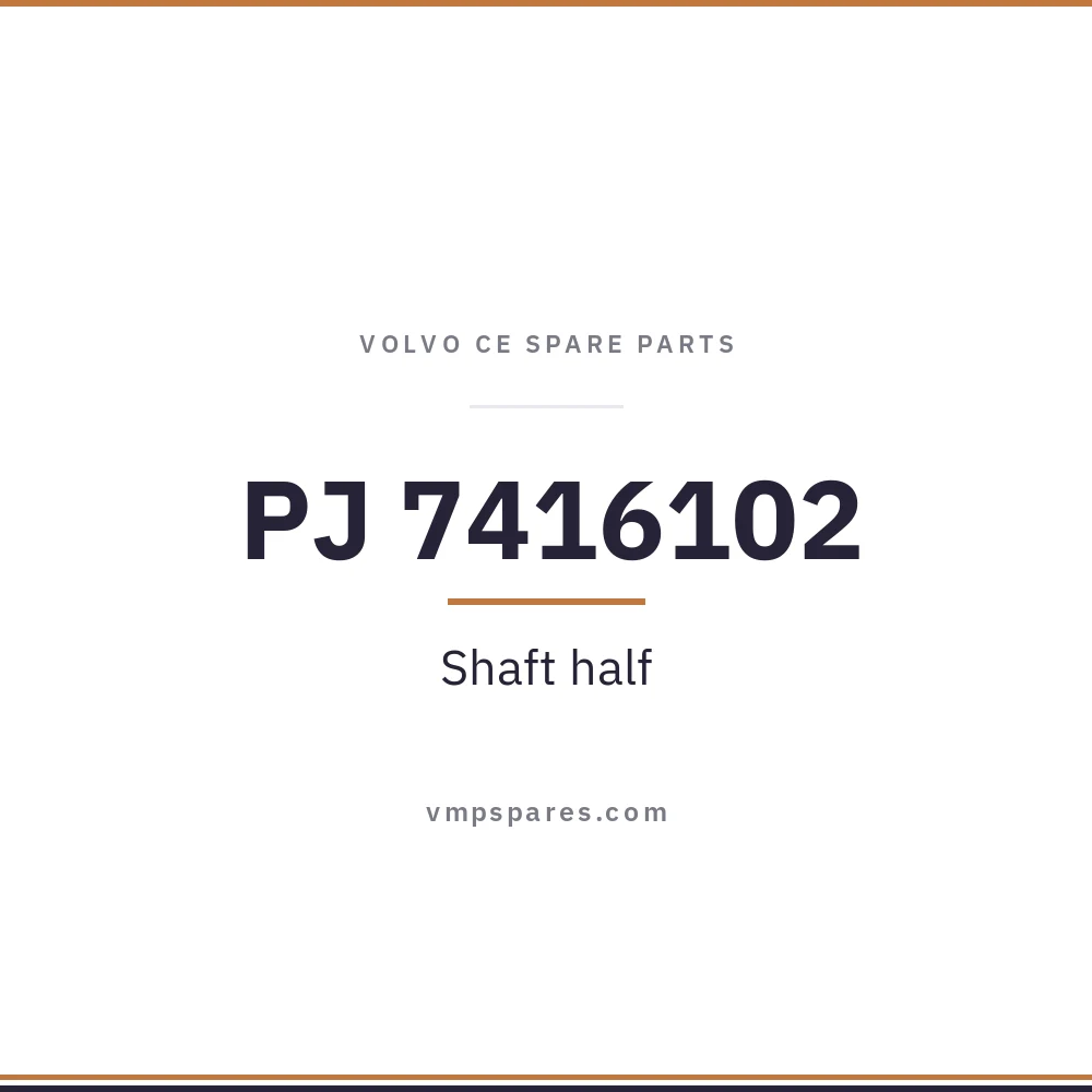 PJ 7416102 – Shaft half