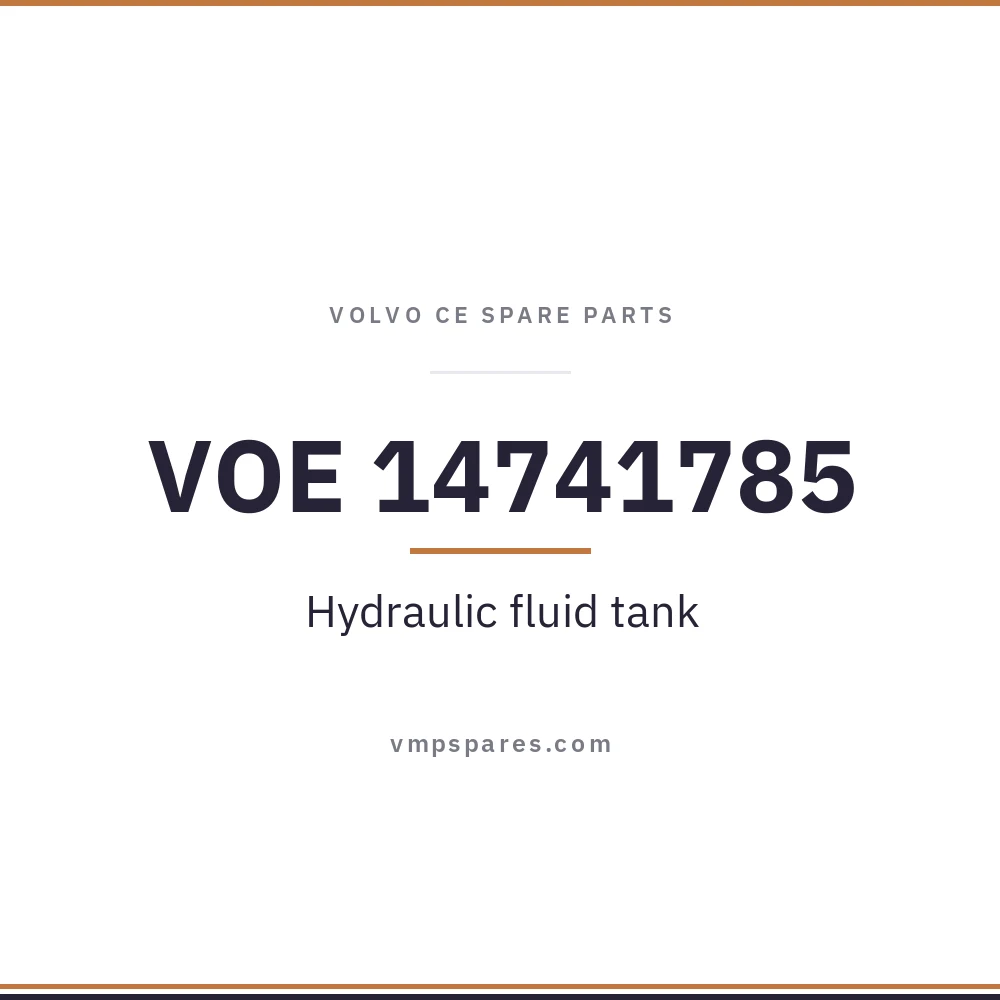 VOE 14741785 – Hydraulic fluid tank