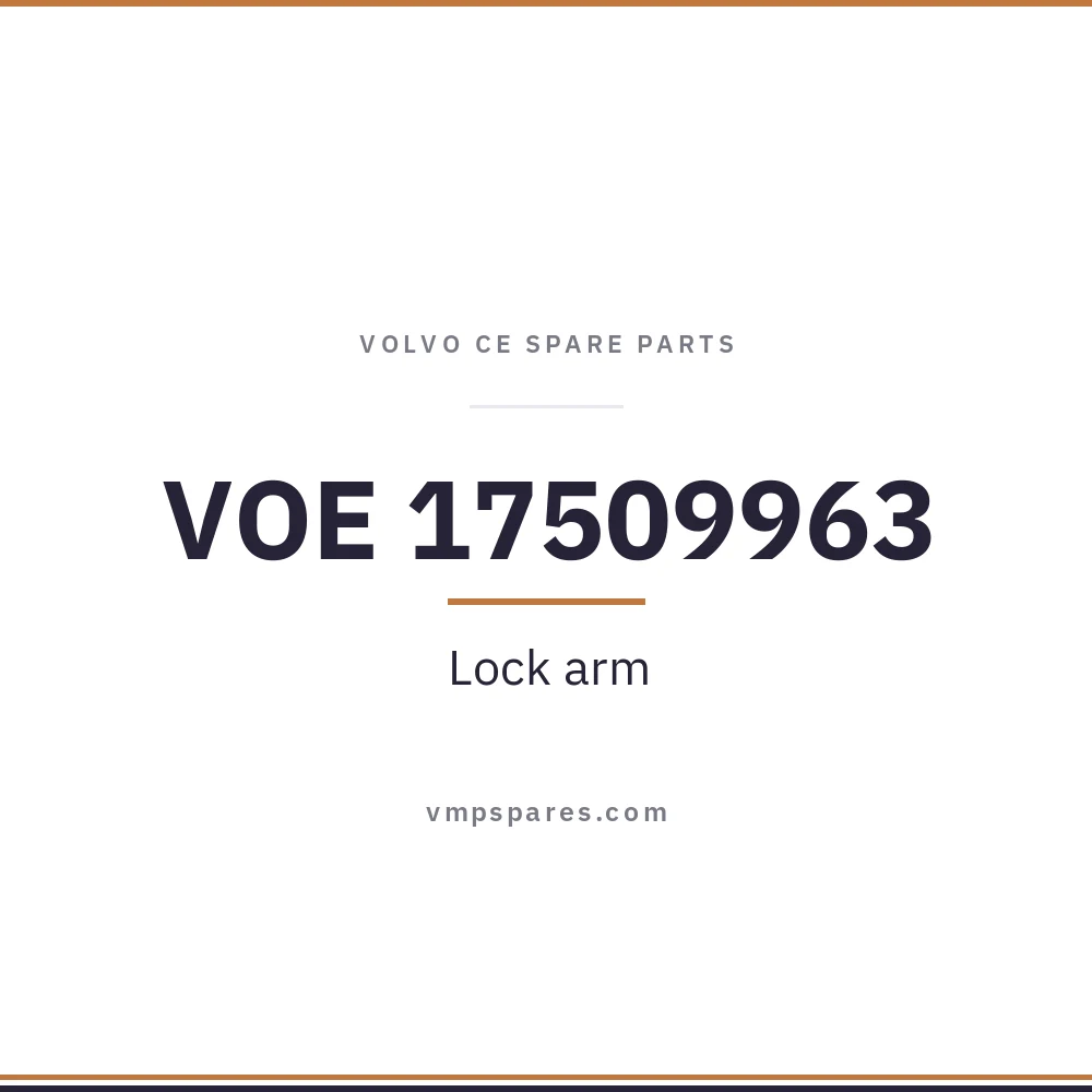 VOE 17509963 – Lock arm