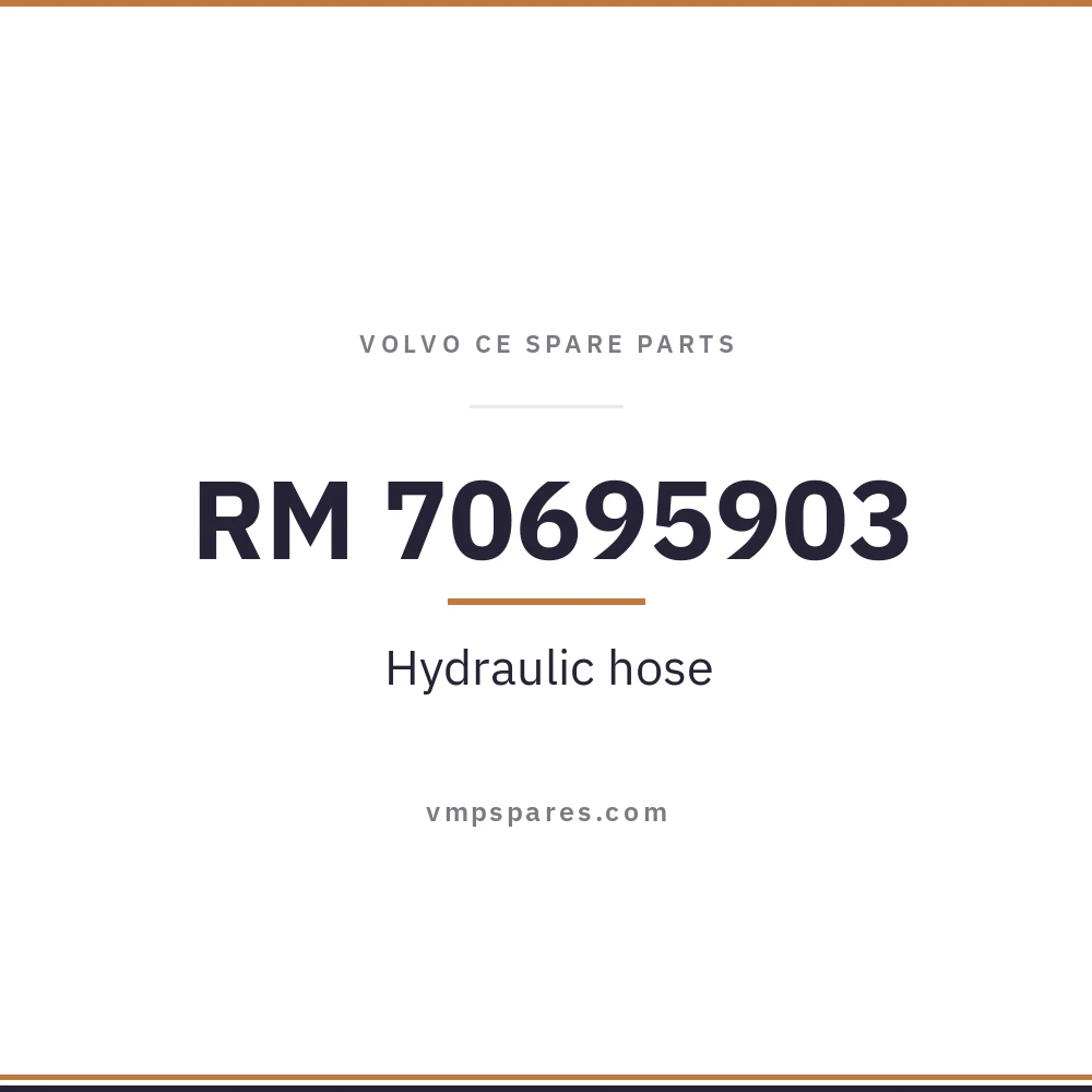 RM 70695903 – Hydraulic hose