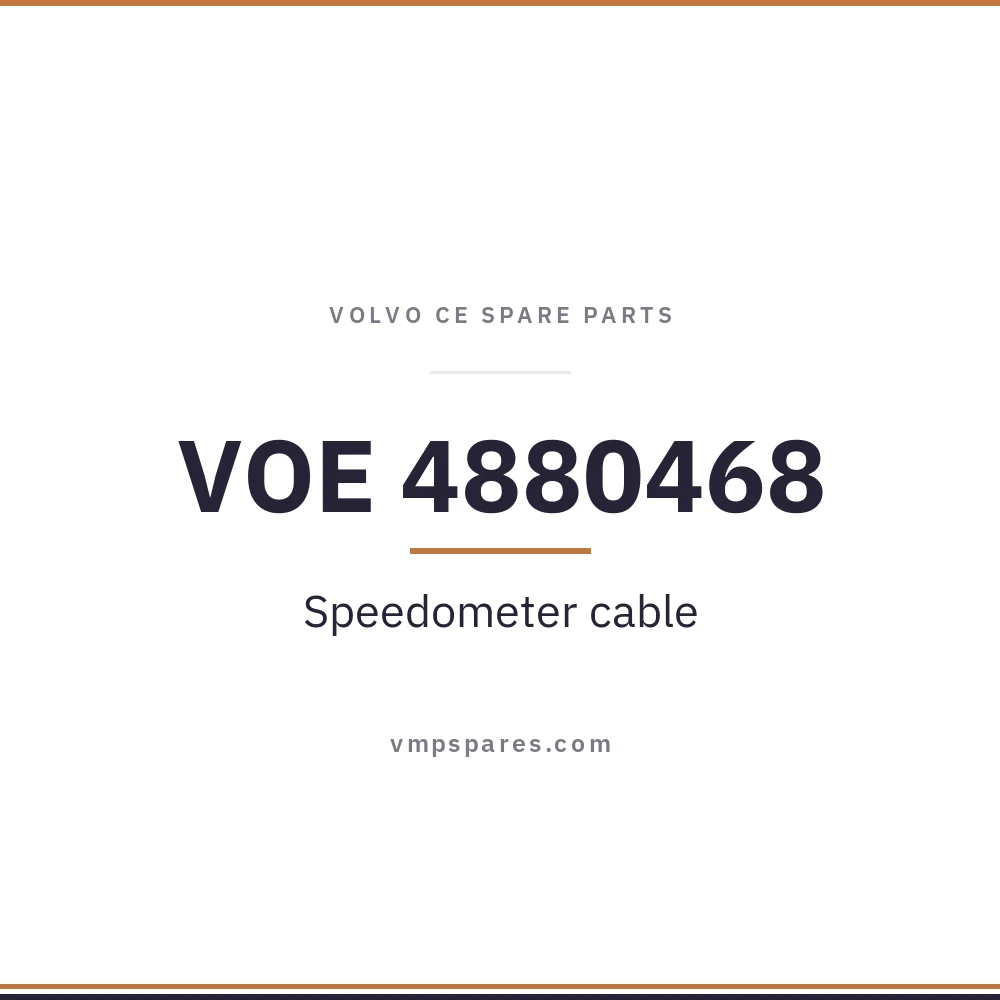VOE 4880468 – Speedometer cable