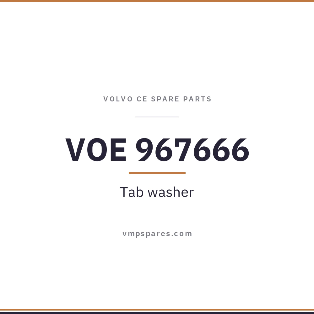 VOE 967666 – Tab washer