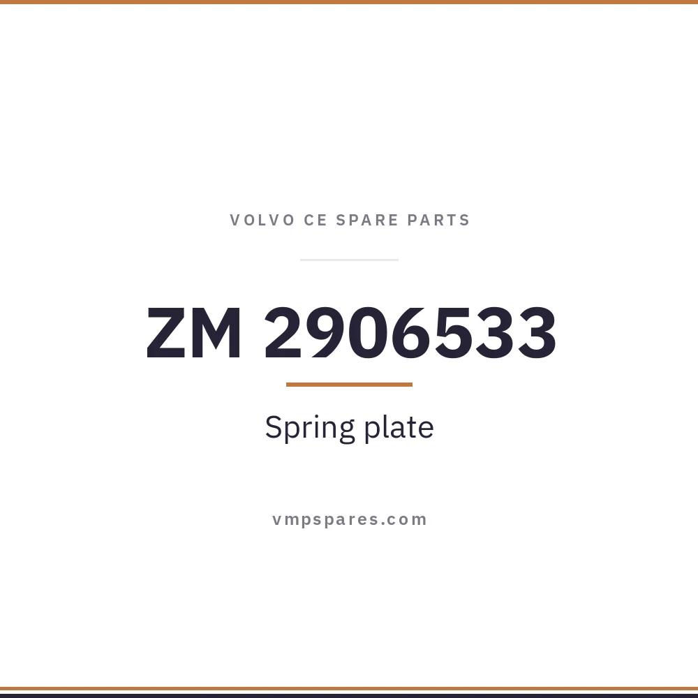 ZM 2906533 – Spring plate