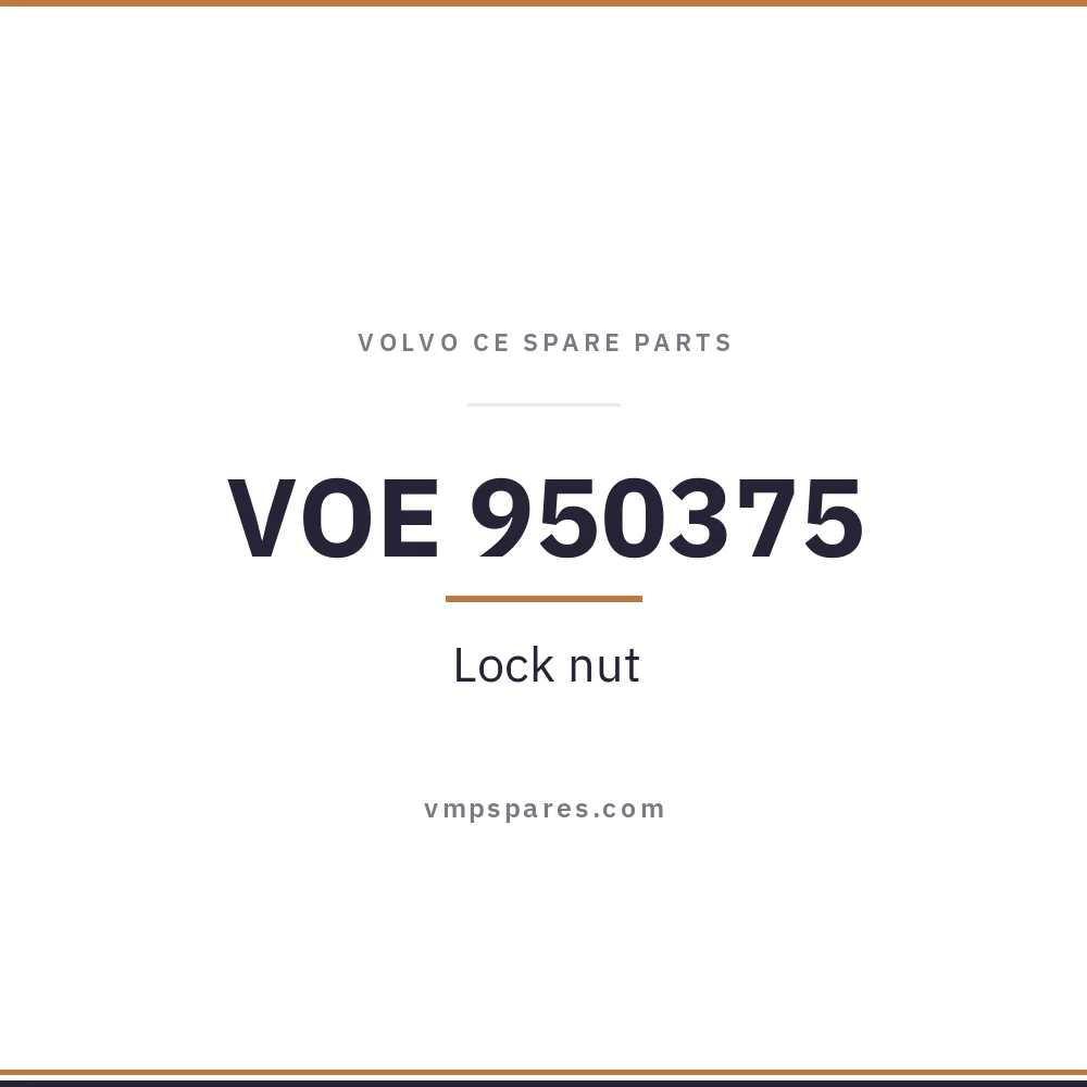 VOE 950375 – Lock nut