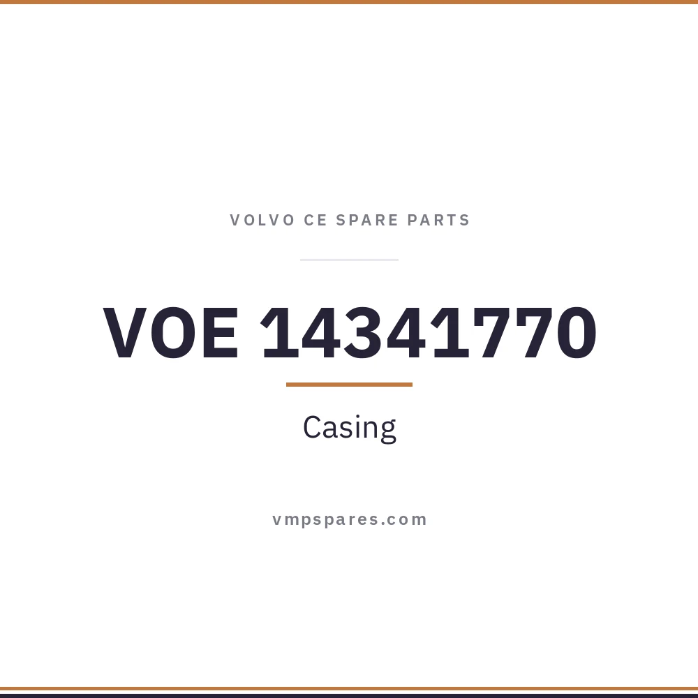 VOE 14341770 – Casing