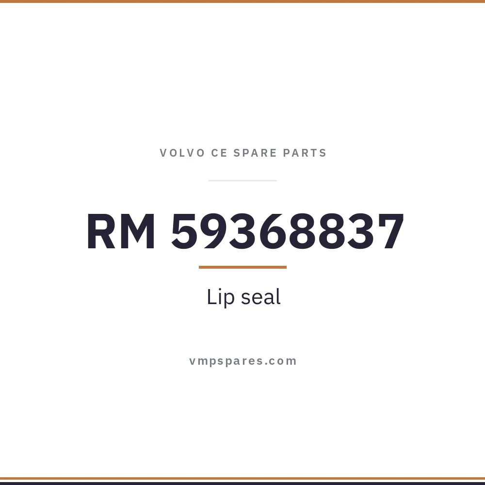 RM 59368837 – Lip seal