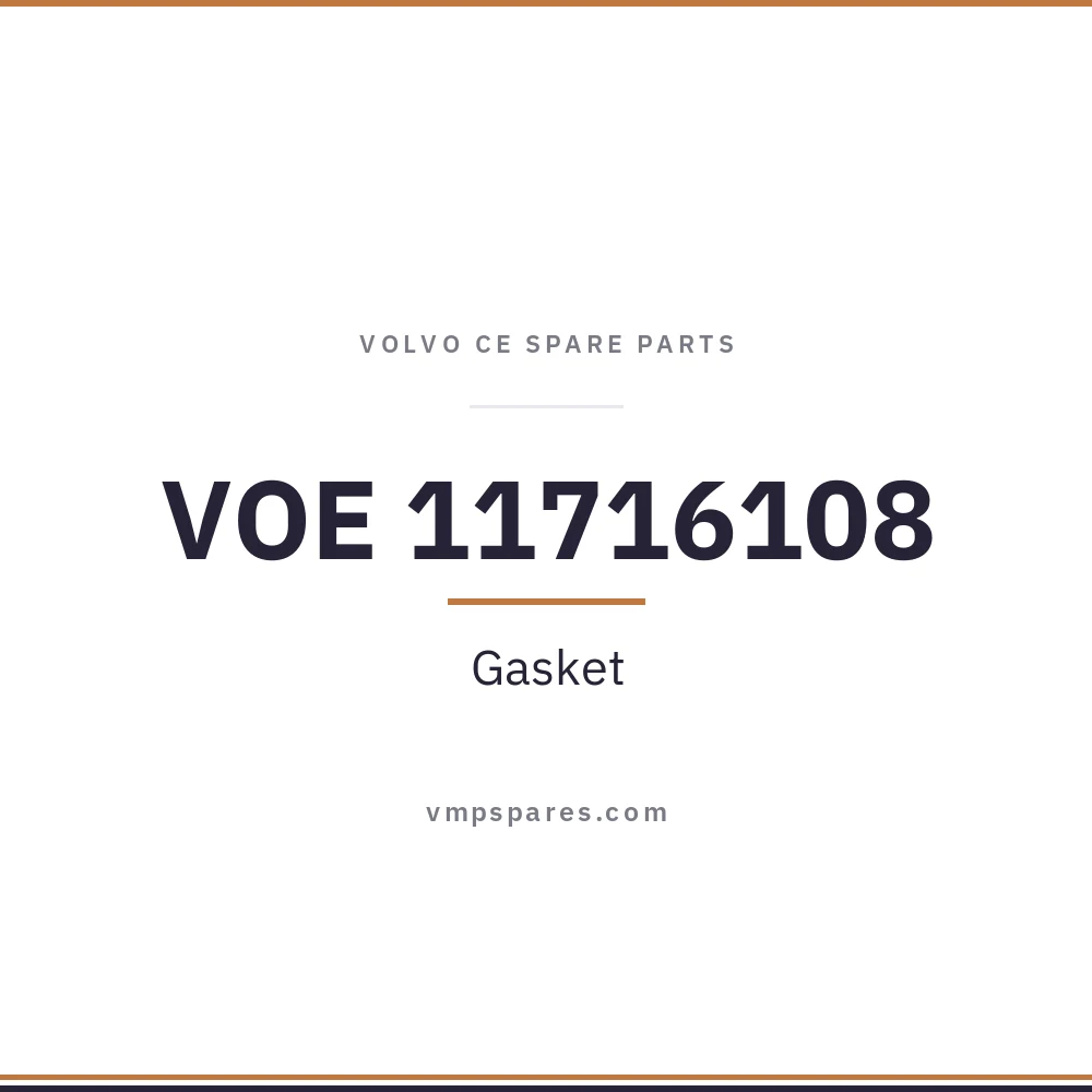 VOE 11716108 – Gasket