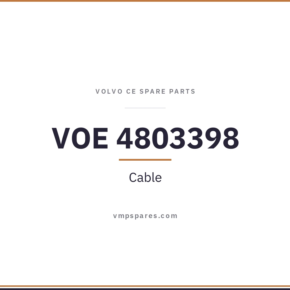 VOE 4803398 – Cable