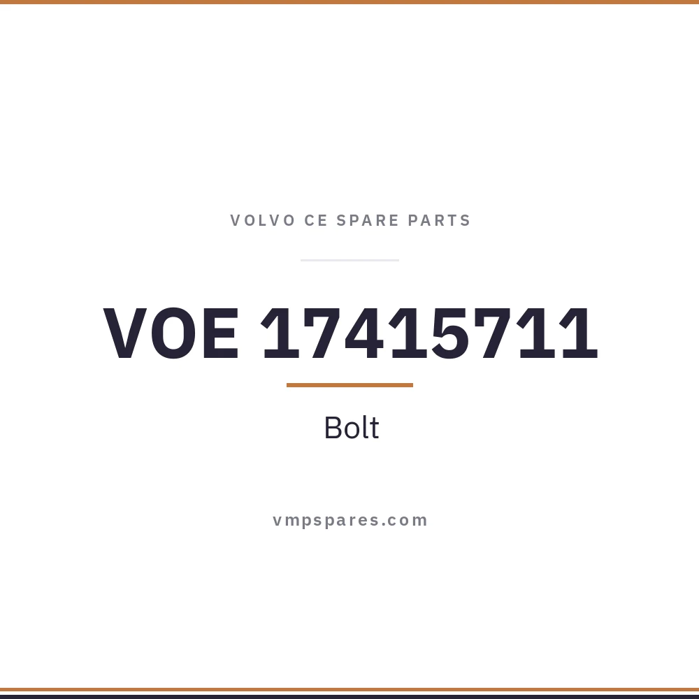 VOE 17415711 – Bolt