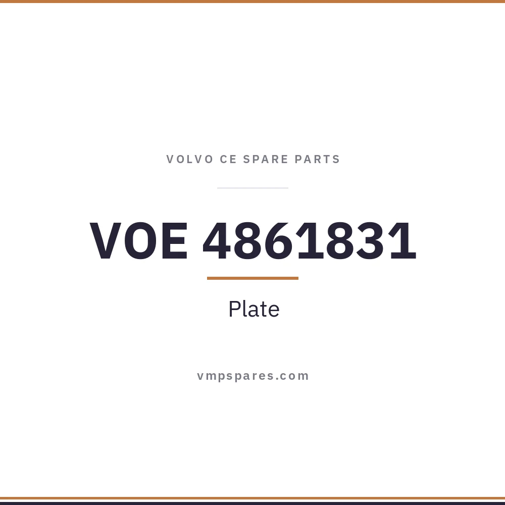 VOE 4861831 – Plate