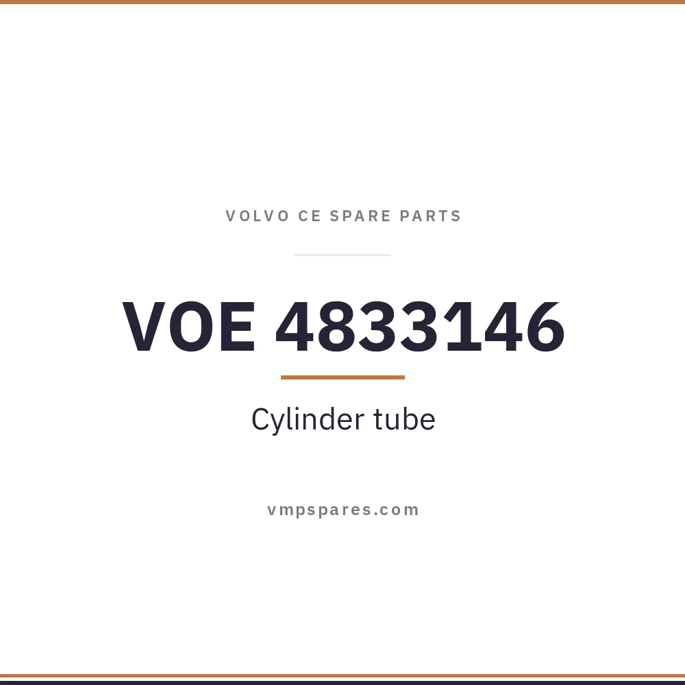 VOE 4833146 – Cylinder tube