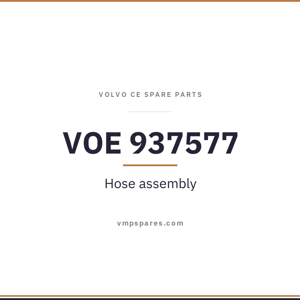 VOE 937577 – Hose assembly