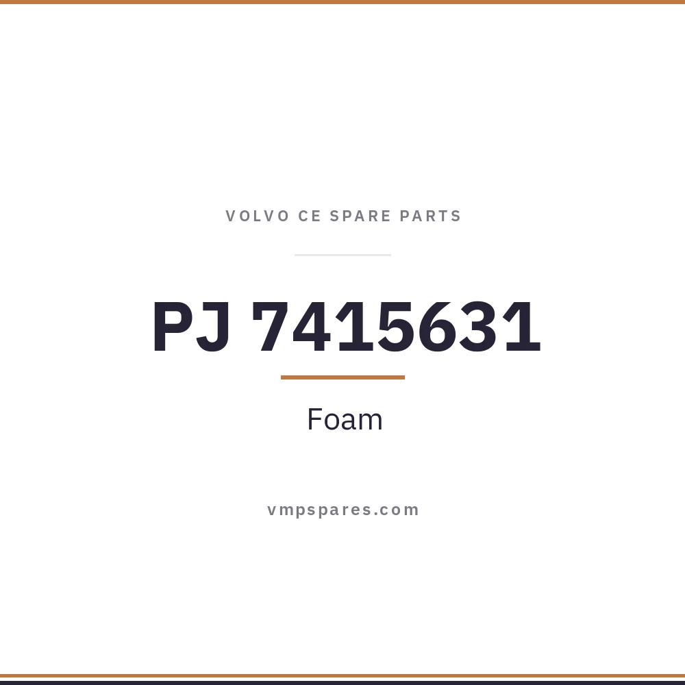PJ 7415631 – Foam