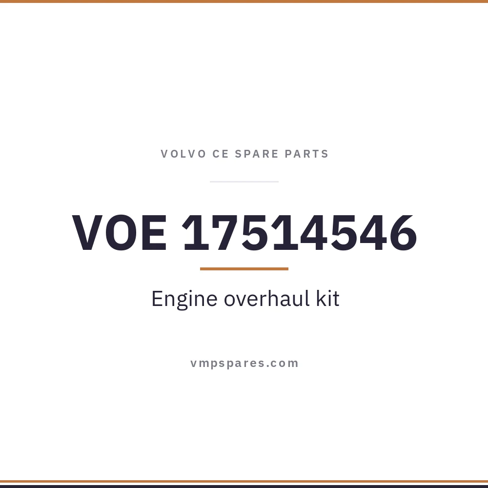 VOE 17514546 – Engine overhaul kit