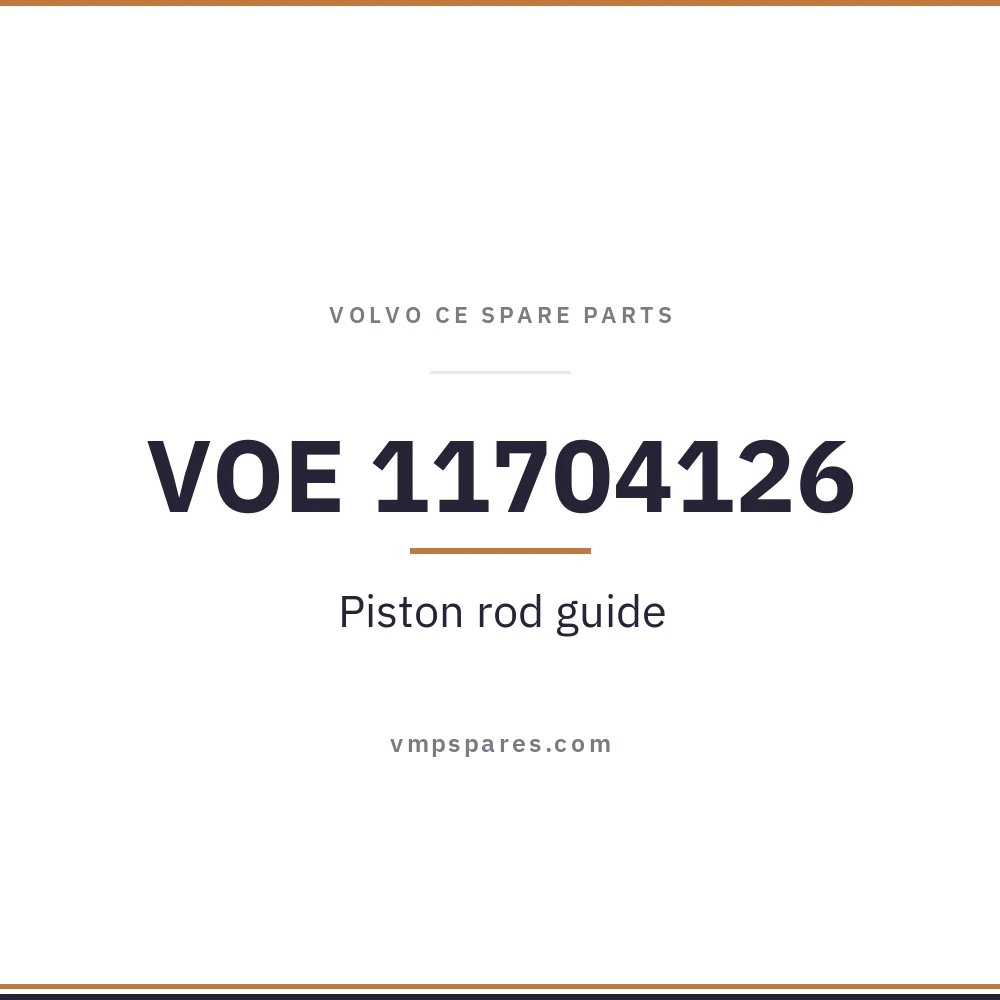 VOE 11704126 – Piston rod guide