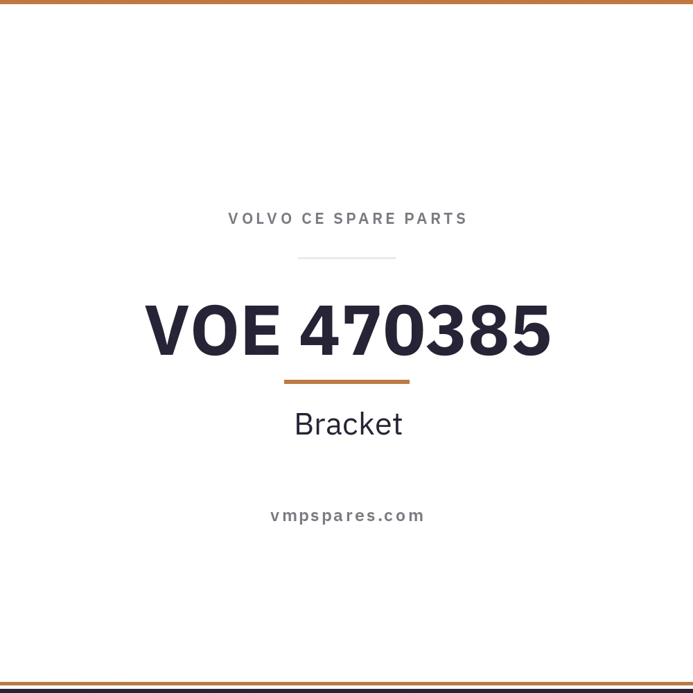 VOE 470385 – Bracket