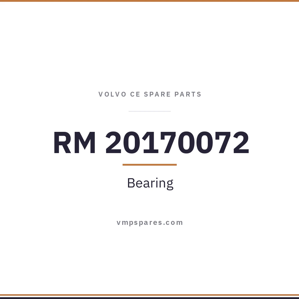 RM 20170072 – Bearing
