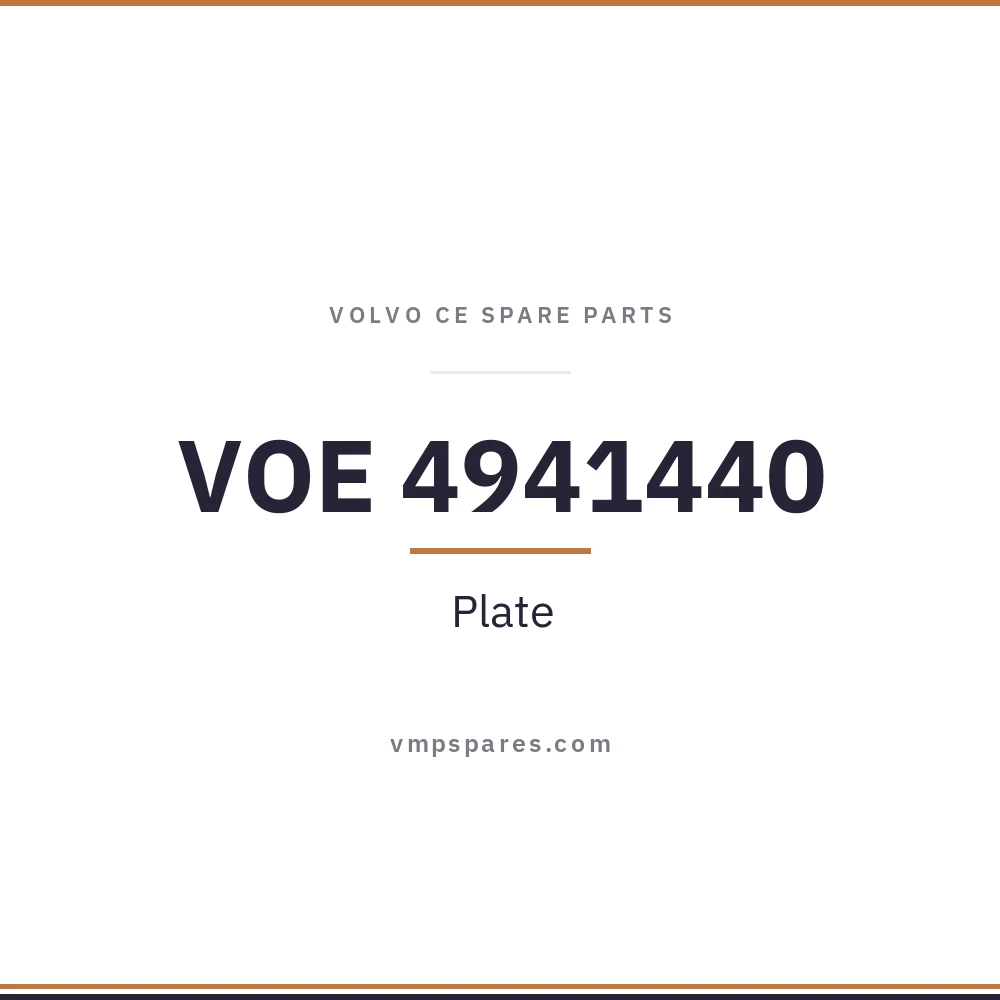 VOE 4941440 – Plate